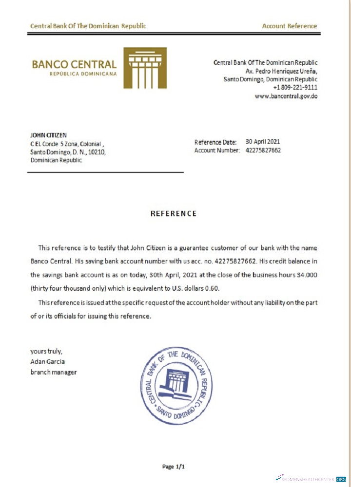 Download Dominicia Central Bank reference Photoshop template